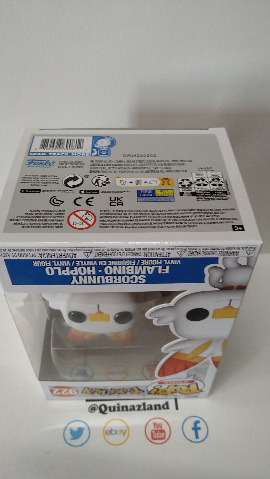 Funko Pop! POKEMON  Games N° 922 Flambino (F26)
