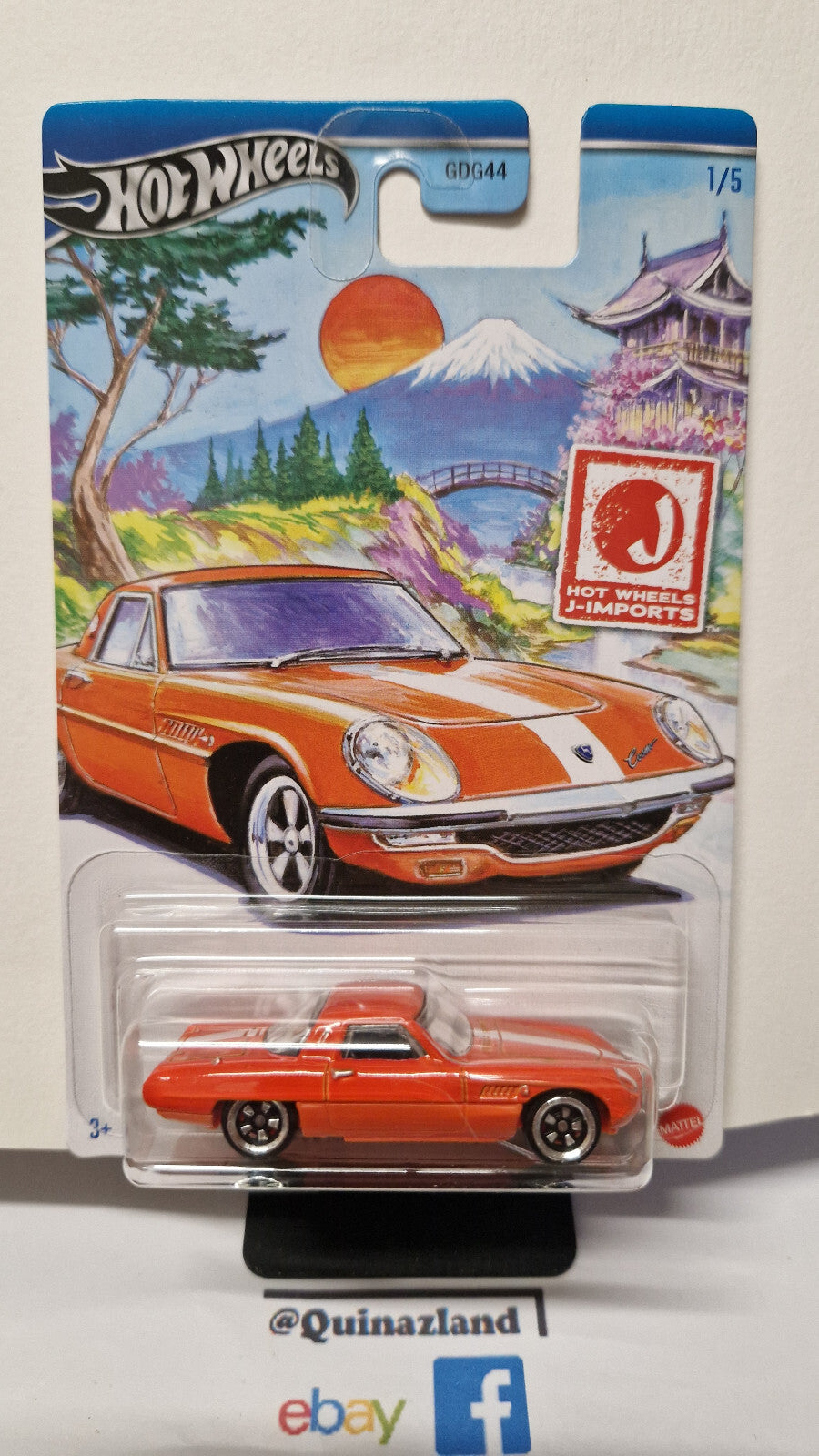 Hot Wheels 2024 J-imports 1968 Mazda cosmo sport  (NP37)