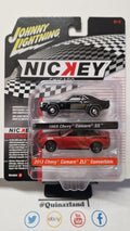 Johnny Lightning Pack 2023 Nickey Chicago 1969 Chevy Camaro SS & 2013  (NG45)