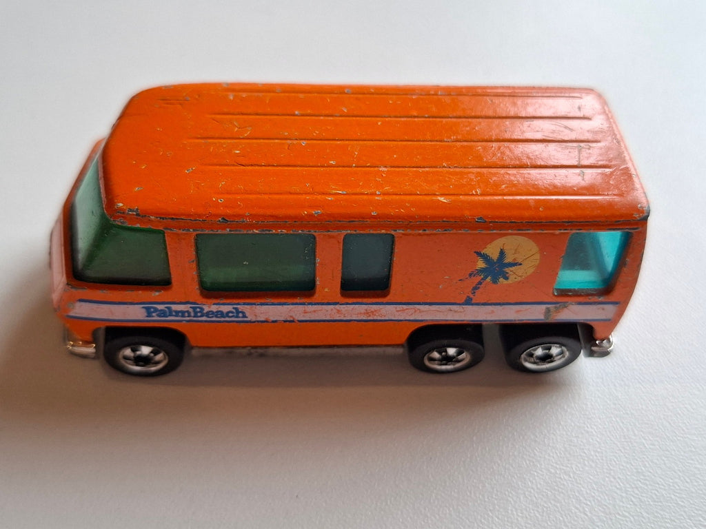 Hot Wheels 1979 the heavies GMC motorhome version Hong Kong base plastique (A06)