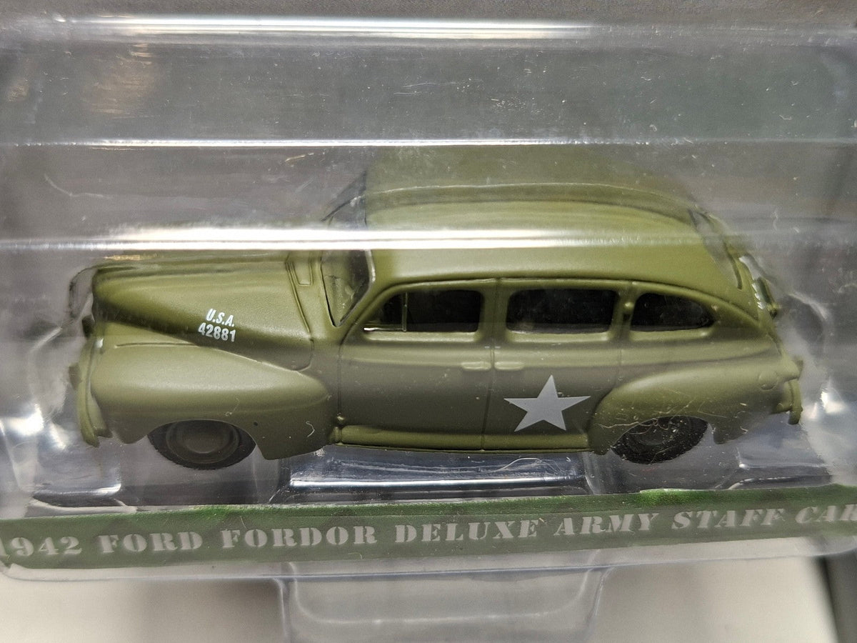 Greenlight Battalion 64 Series 4 1942 Ford Fordor Deluxe Army Staff Car  (NG29)