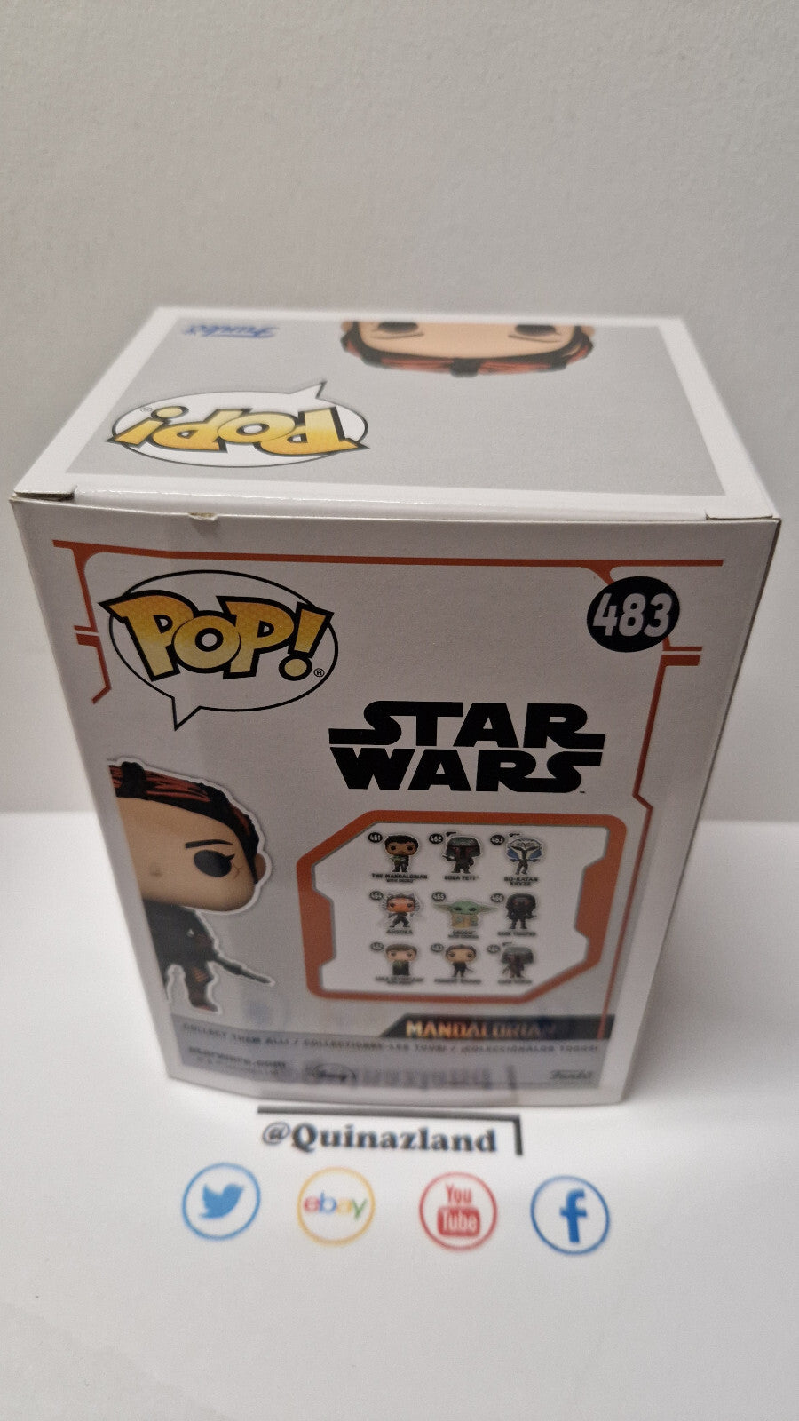 Funko Pop! Stars Wars Mandalorian 483 Fennec Shand (F41)