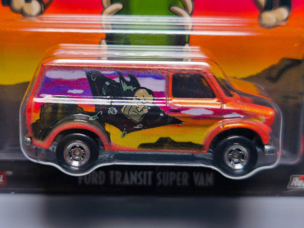 Hot Wheels Premium  Rick & Morty Ford Transit Super Van  (NG60)