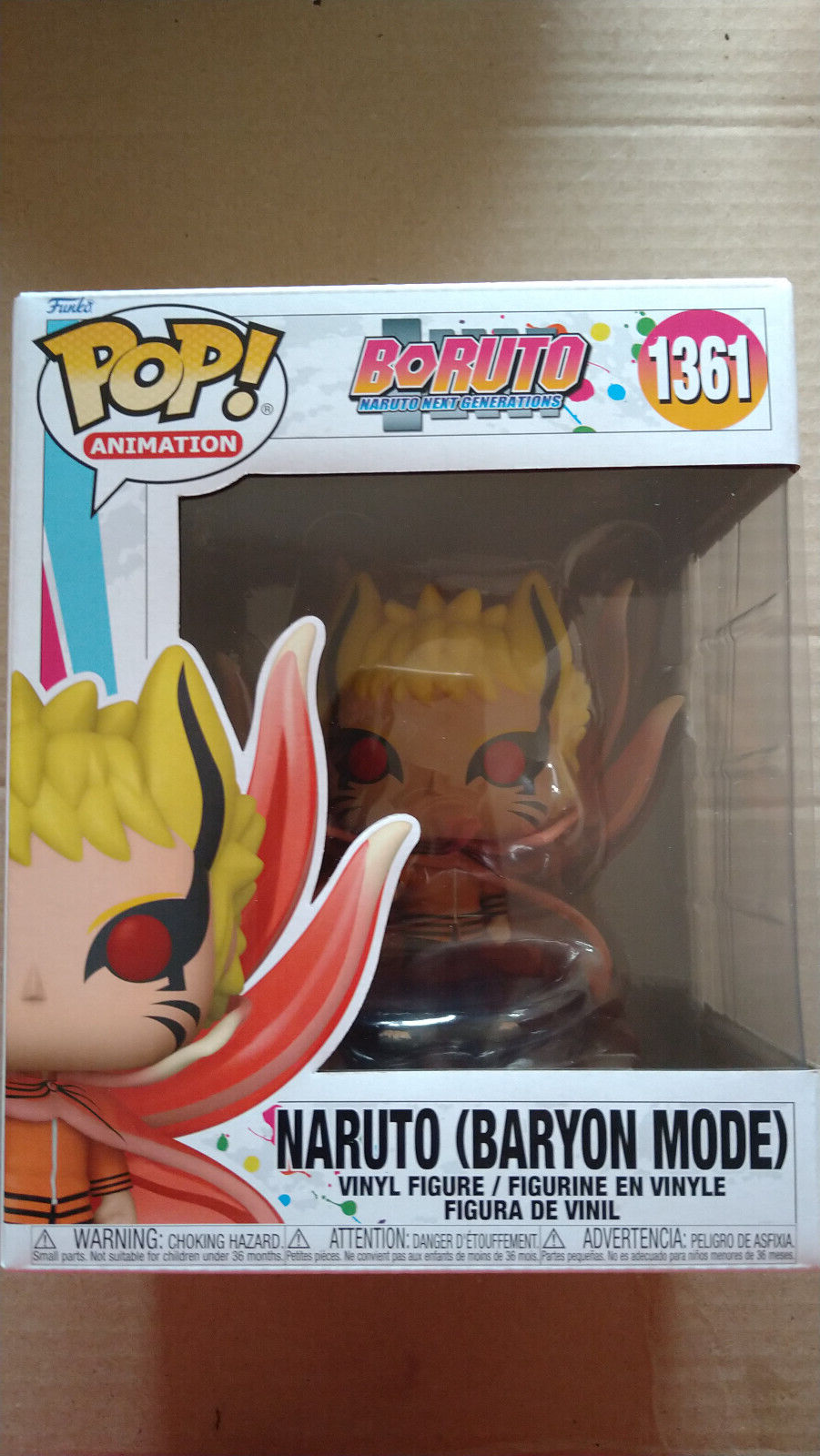 Funko Pop! BORUTO  Super 6" N° 1361 Baryon Naruto (ET)