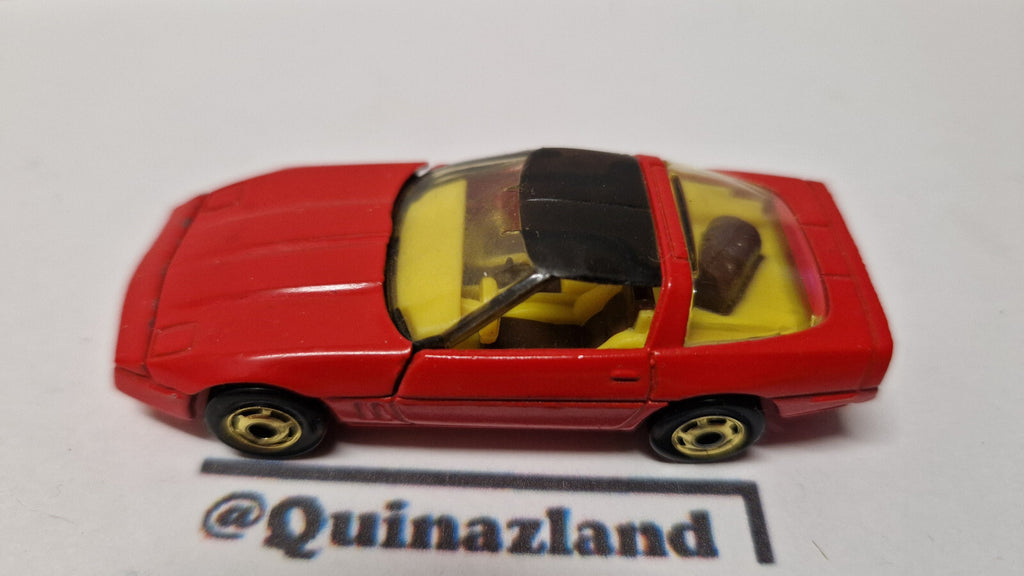 Hot Wheels 1984 hot ones 80 Corvette Hong kong   (A30)