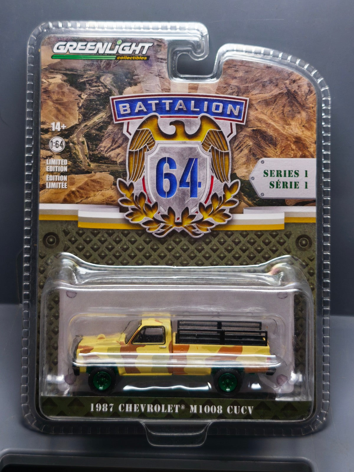 Greenlight Battalion 1987 Chevrolet M1008 CUCV Chase  (NG57)