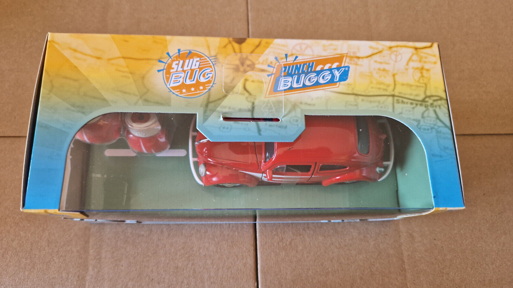 Jada Toys 1/32 Punch Buggy '59 Volkswagen  Beetle W/Gloves Red (ET)