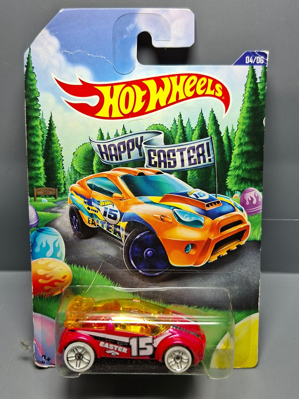 Hot Wheels 2015 happy Easter exclusive Walmart  Super gnat  (CP14)