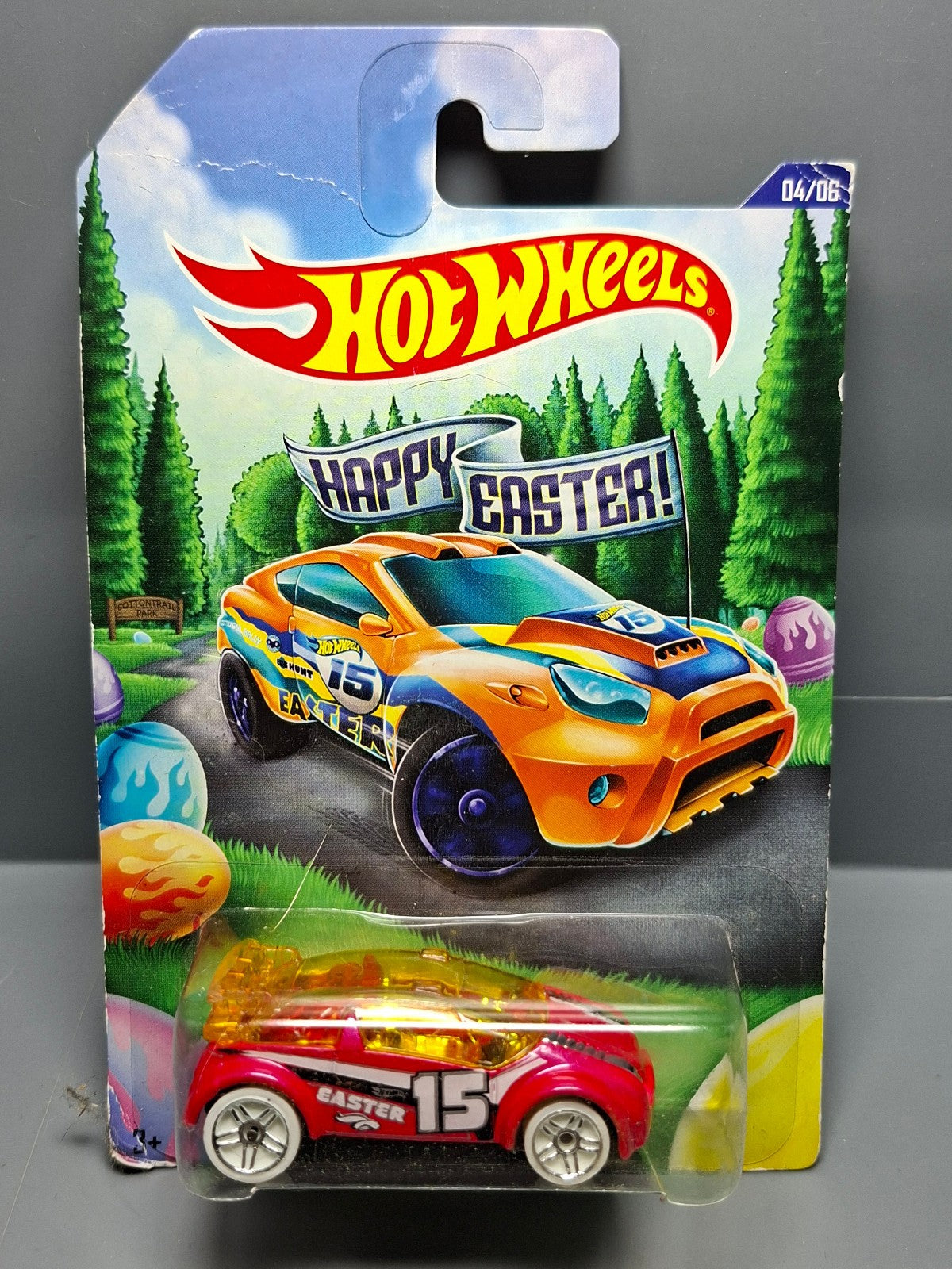 Hot Wheels 2015 happy Easter exclusive Walmart  Super gnat  (CP14)