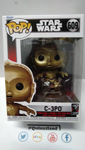 Funko Pop! STAR WARS 6 "40EME ANNIVERSAIRE" N° 609 C3PO sur Chaise  (F29)