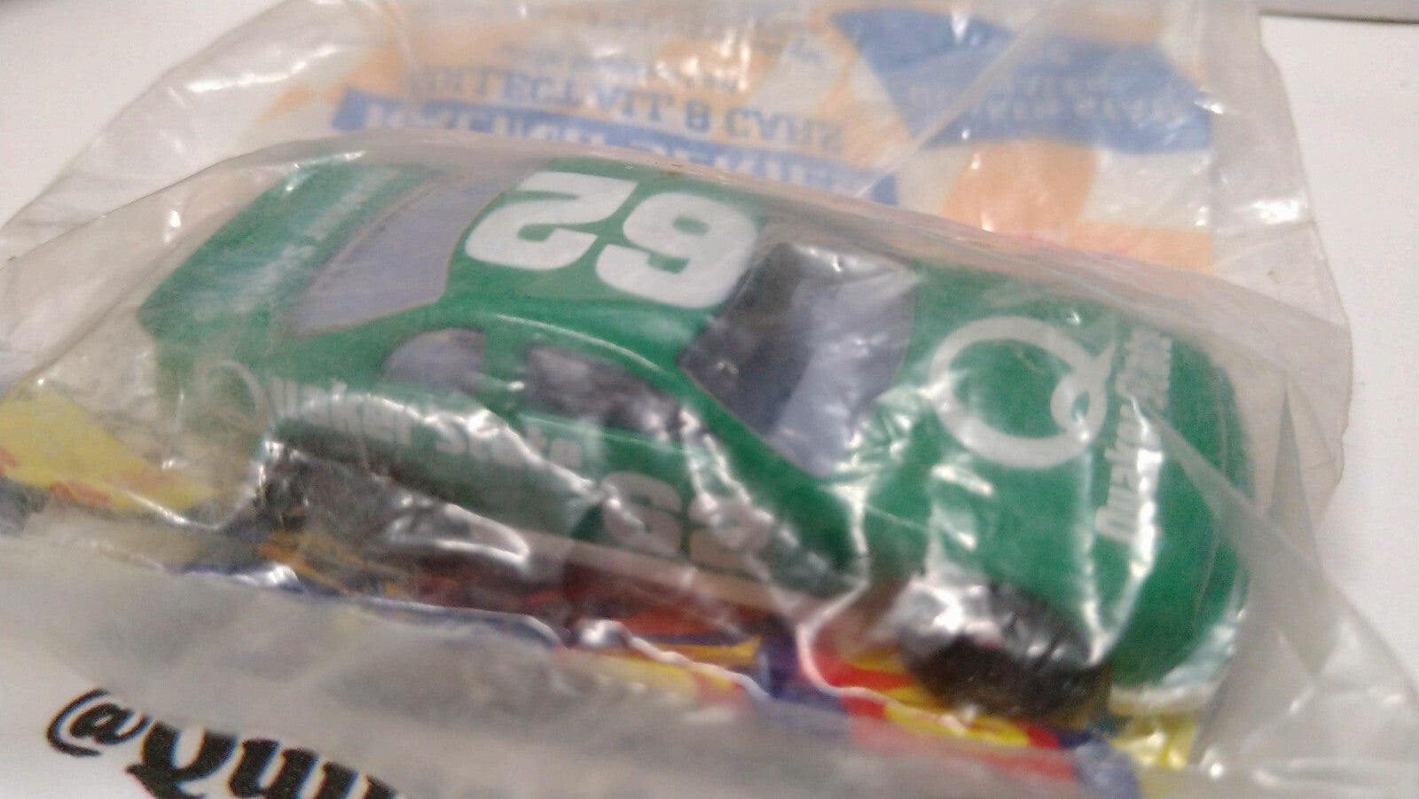 Hot Wheels 1993 promo mcdonald happy meal Quaker state stocker (A25)
