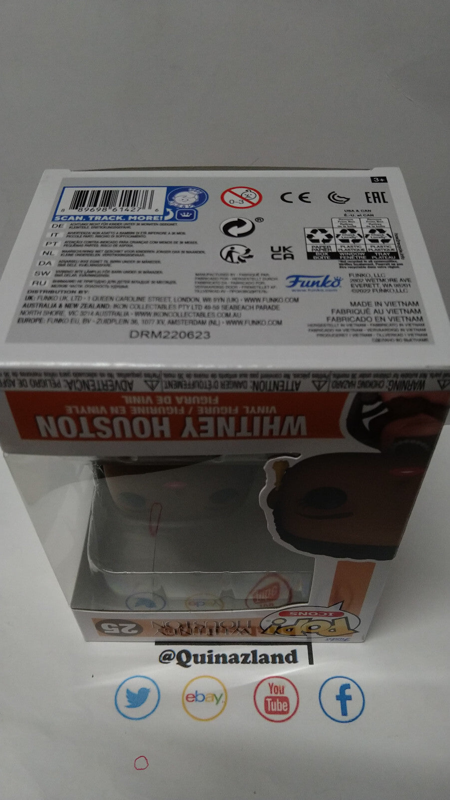 Funko Pop! POP Icones N° 25 Whitney Houston (FU42)