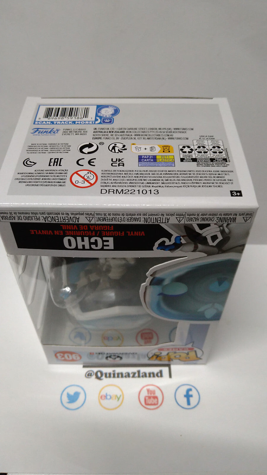 Funko Pop!  OVERWATCH 2 Games N° 903 Echo (F28)