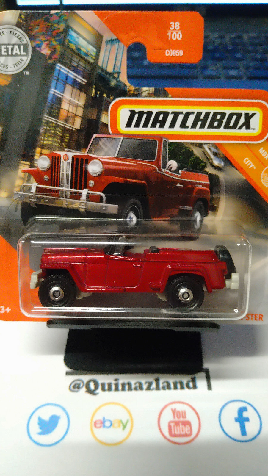 Matchbox 1948 Willys Jeepster 2020-038 (NP32)