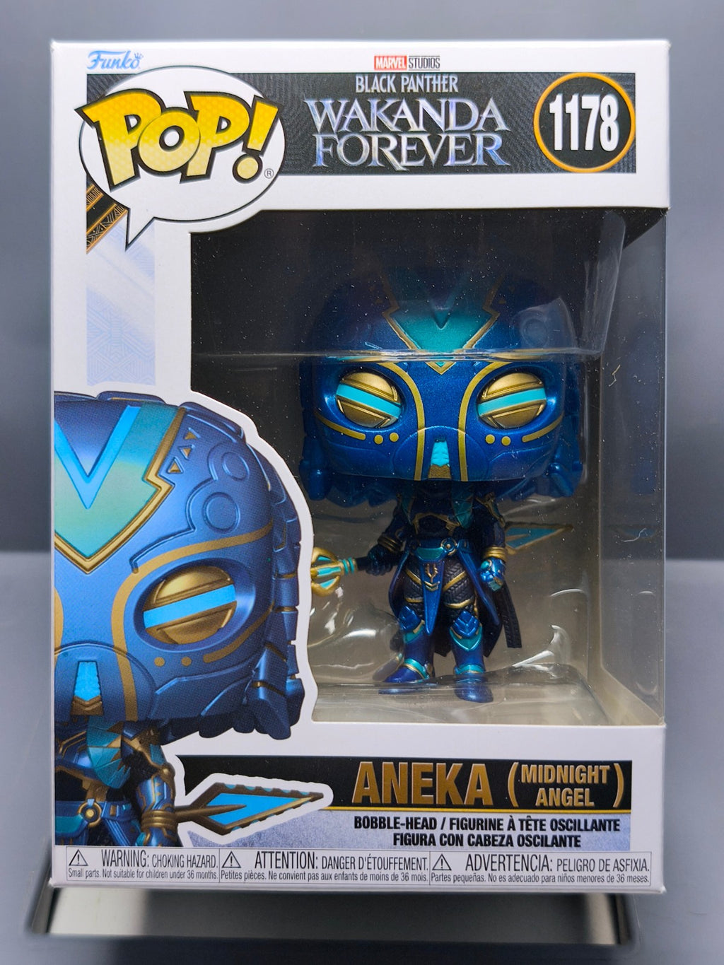 Funko Pop! BLACK PANTHER WAKANDA FOREVER  N° 1178 Aneka (Midnight Angel) (F32)