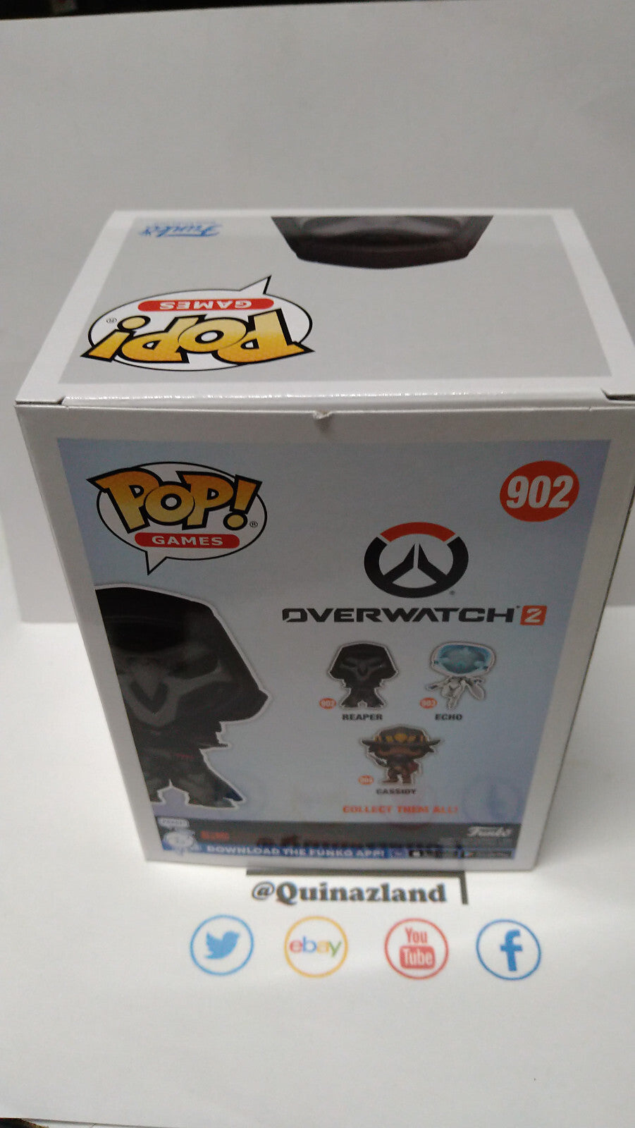 Funko Pop!  OVERWATCH 2 Games N° 902 Reaper (FU45)