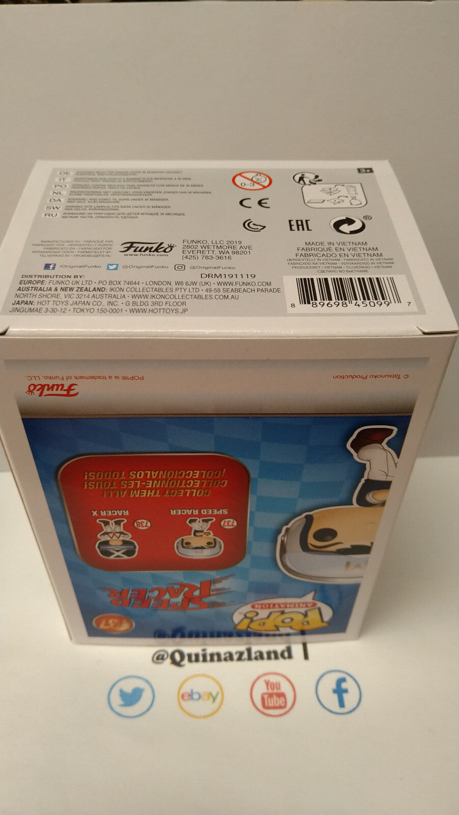 Funko Pop! speed racer #737 speed racer (F1)