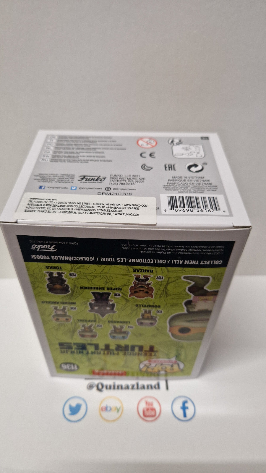 Funko Pop! Nickelodeon teenage mutant Ninja Turtles Michelangelo #1136 (F19)