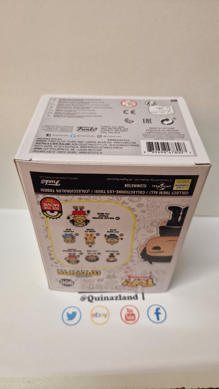 Funko Pop! Minions the rise of gru Banana #900 Young Gru (F23)