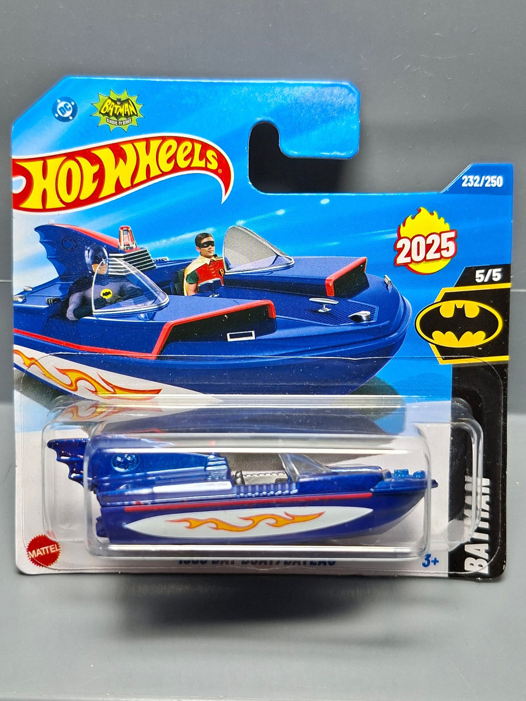 Hot Wheels 1966 bar boat batman  2025-232 (NP01)