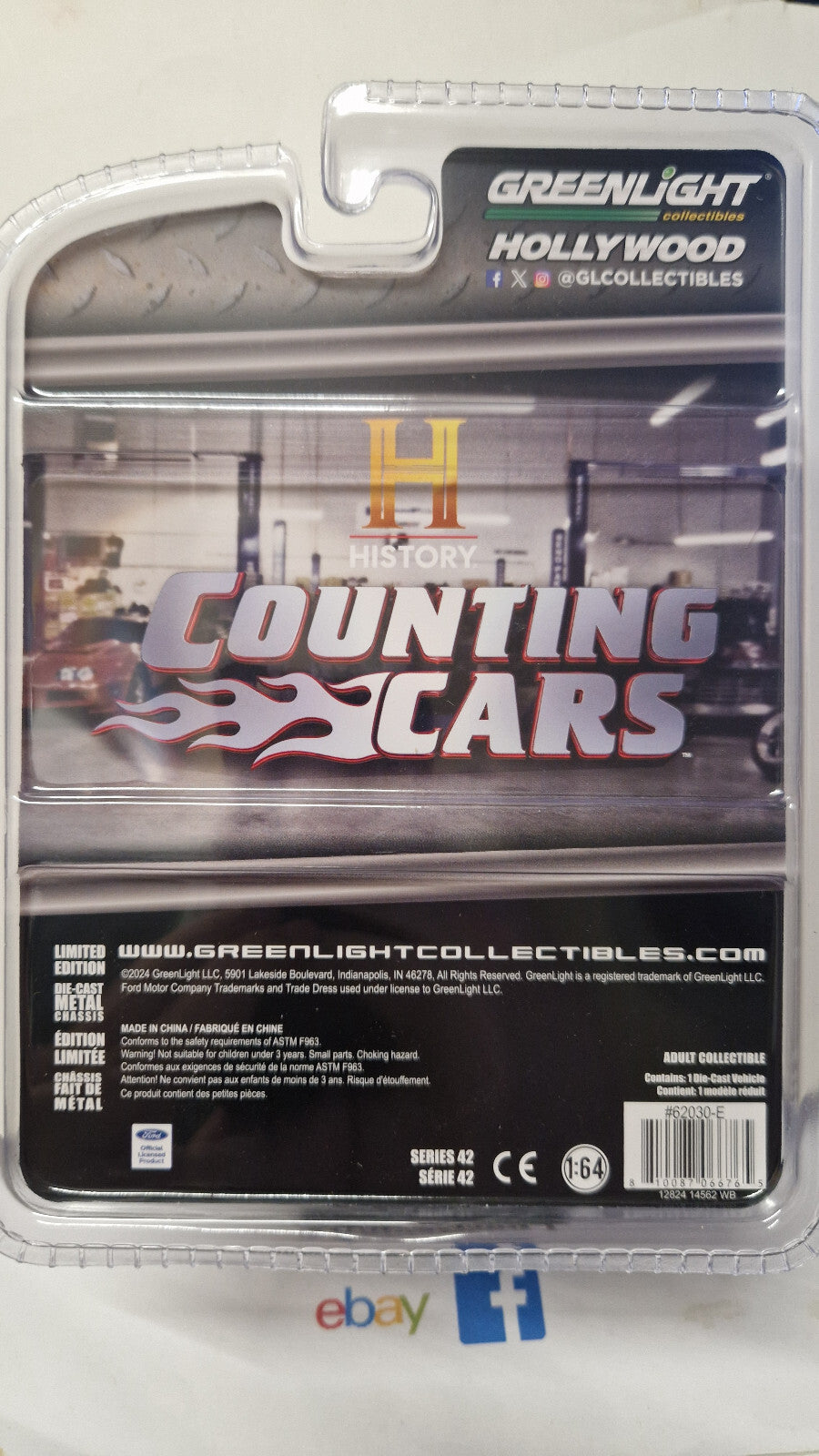 Greenlight Hollywood Series 42 1967 Ford Bronco Counting Cars Season 4  (NG50)