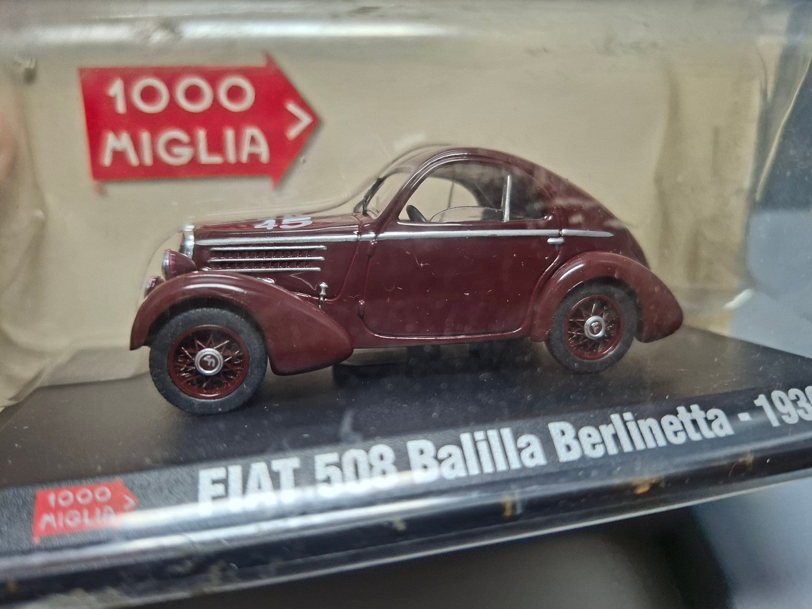 Sunstar 1000 Miglia Fiat 508 Balilla Berlinetta 1936 1/43 (NG22)