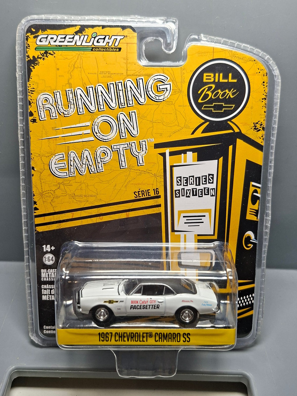 Greenlight Running on Empty 1967 Chevrolet Camaro SS   (NG14)