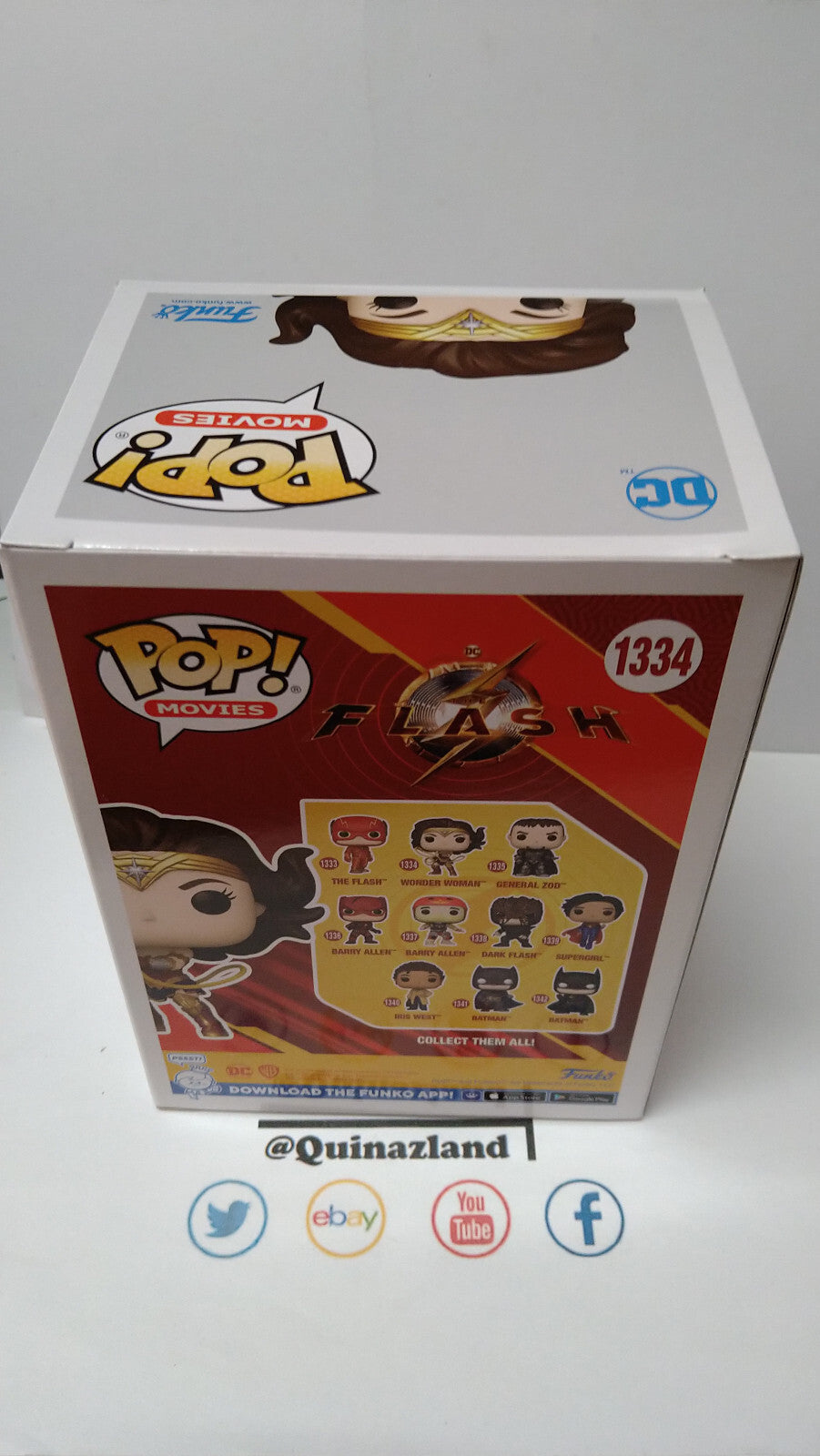 Funko Pop! FLASH MOVIE N° 1334 Wonder Woman (F5)