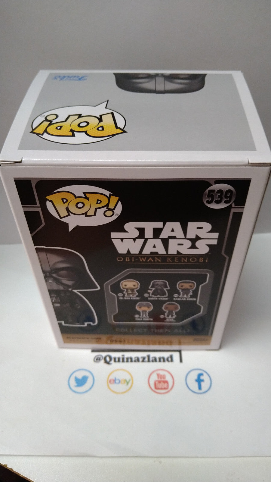 Funko Pop! STAR WARS OBI-WAN 539 Dark Vador (FU20)