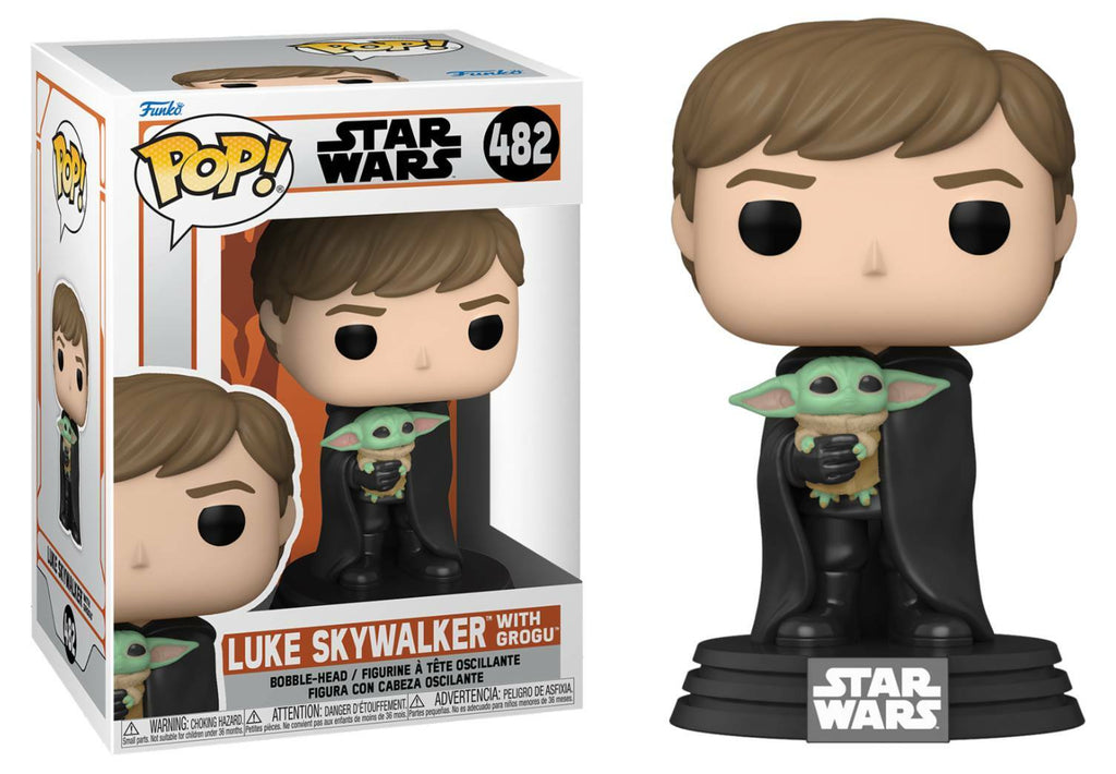 Funko Pop! Stars Wars Mandalorian 482 Luke w/Child (NG146)