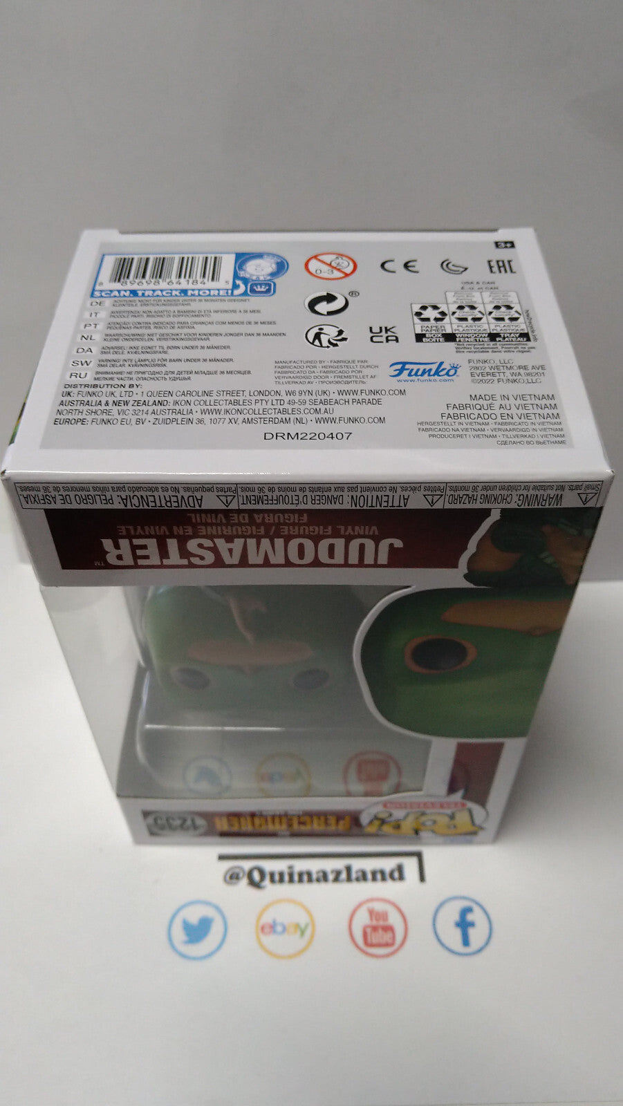 Funko Pop! PEACEMAKER 1235 Judomaster (F9)