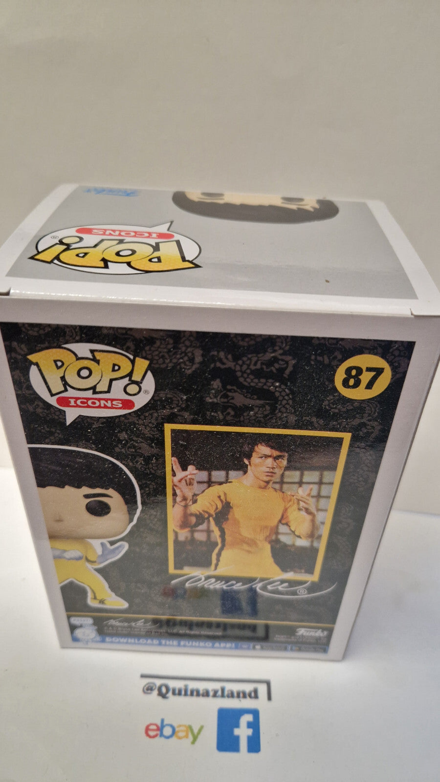 Funko Pop!  POP ICON N° 87 Bruce Lee  (F50)