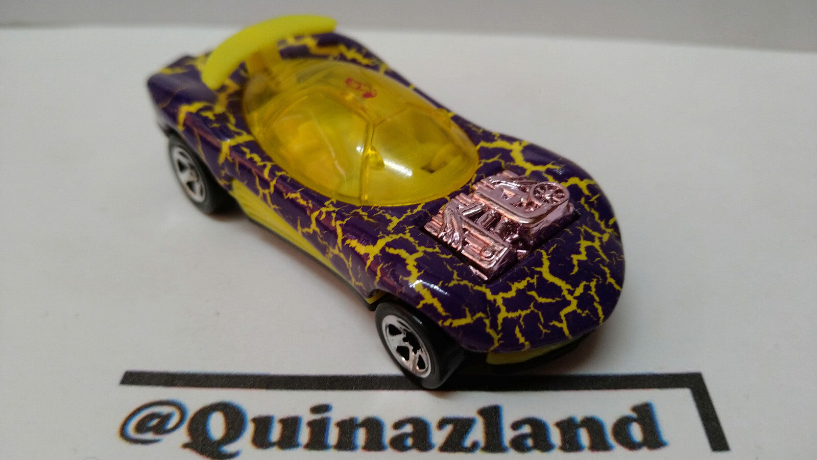 Hot Wheels Flashfire version 5sp craquelures grosses 1995-284 (A37)