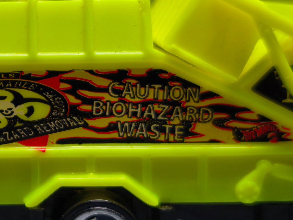Hot Wheels 1998 mainline 719 Recycling truck version petit lettrage   (A39)