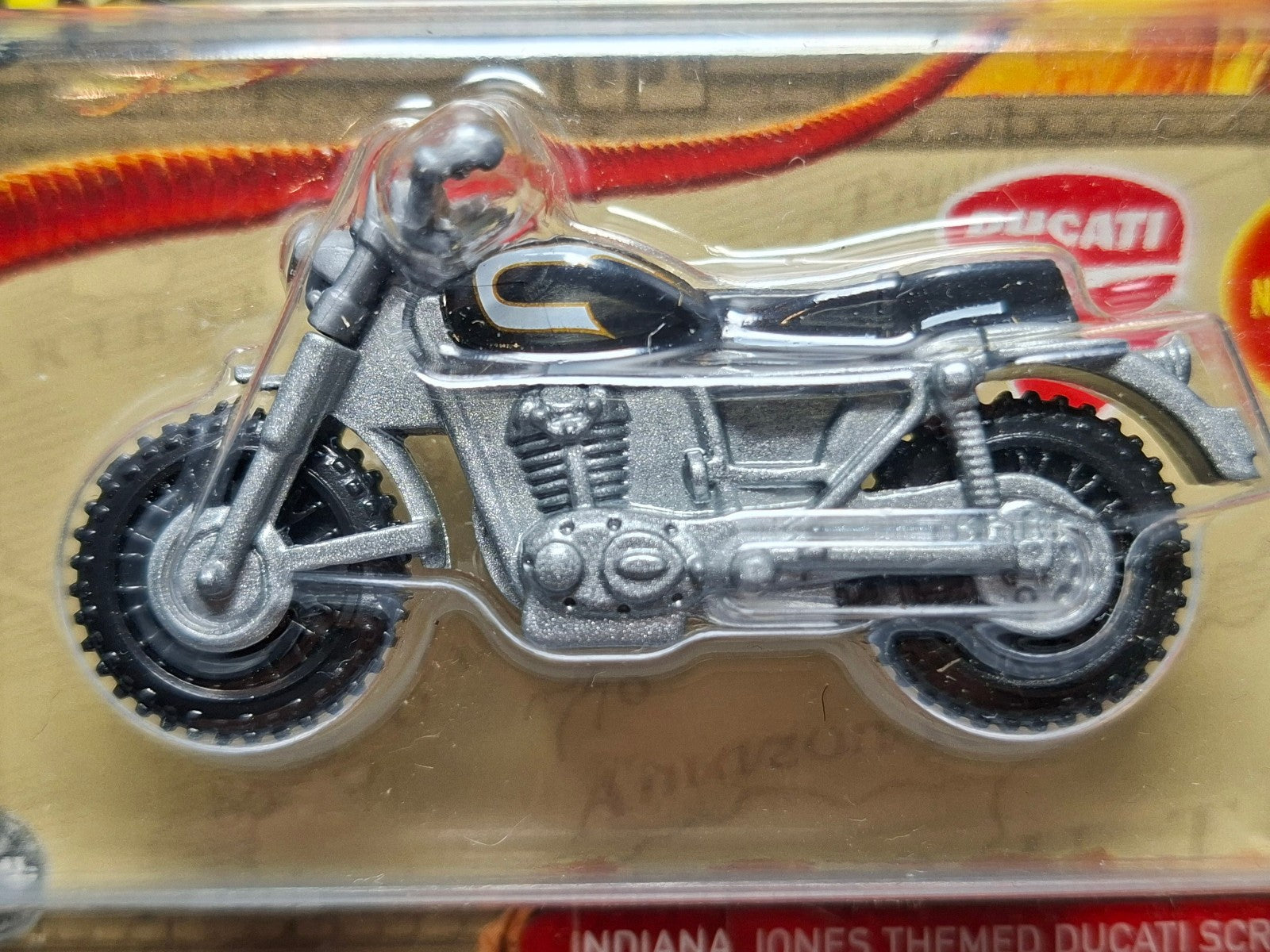 Matchbox 2024 Indiana jones Ducati scrambler   (CP19)