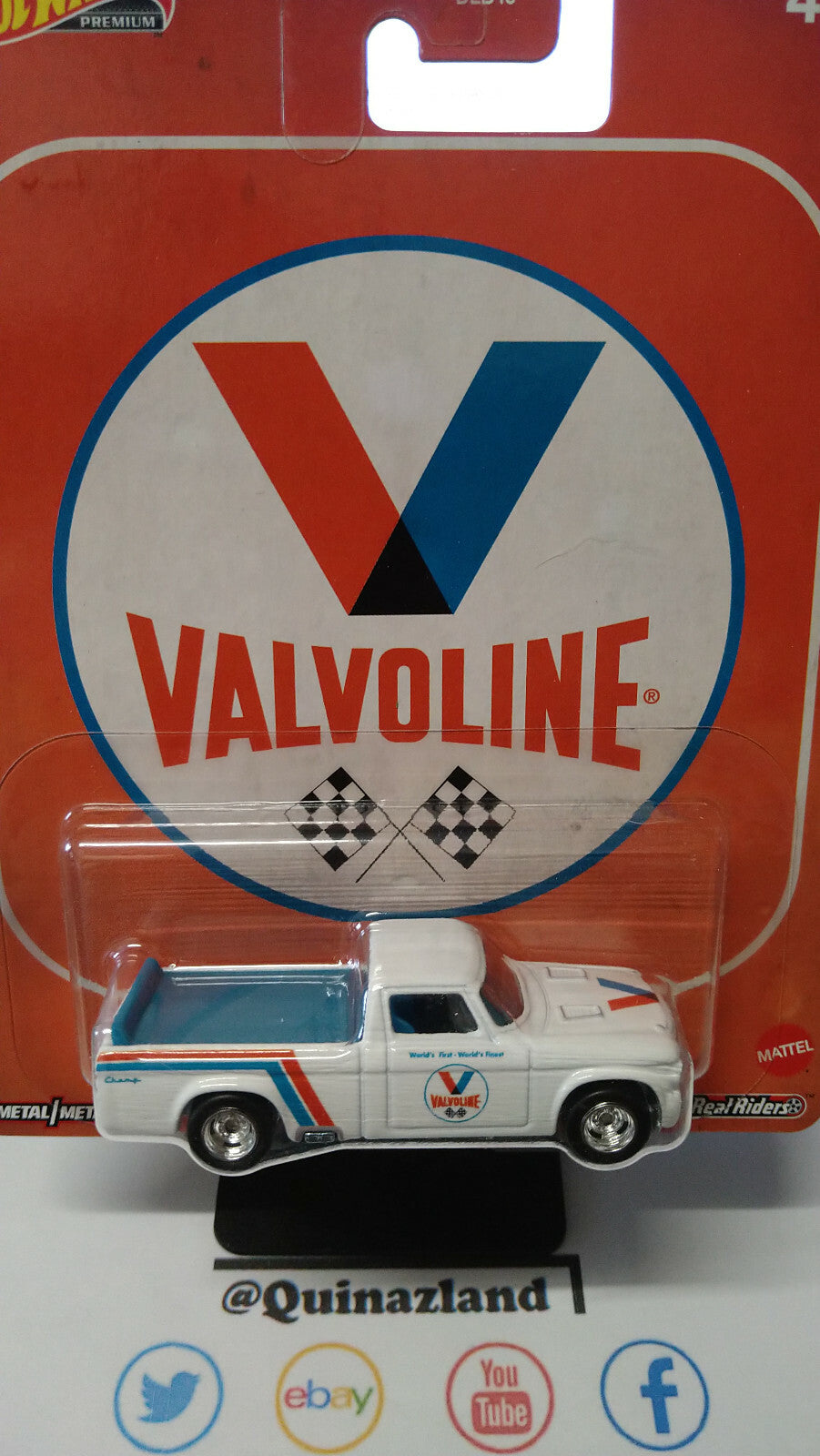 Hot Wheels  Fuel '63 Studebaker Champ Valvoline (NG122-124)