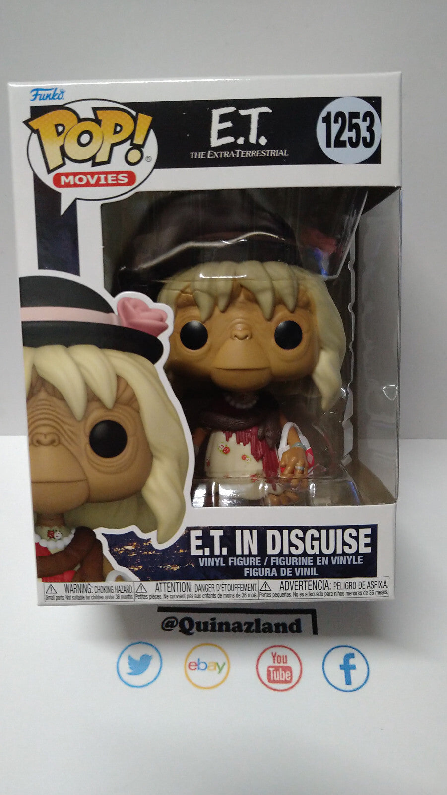 Funko Pop! E.T. 40Th Anniversary 1253 ET in Disguise (FU33)