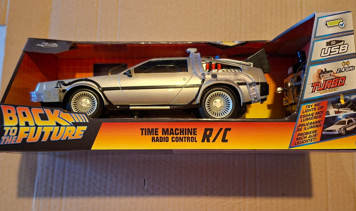 Jada RETOUR VERS LE FUTUR - Time Machine - Voiture R/C 1:16 (ET)