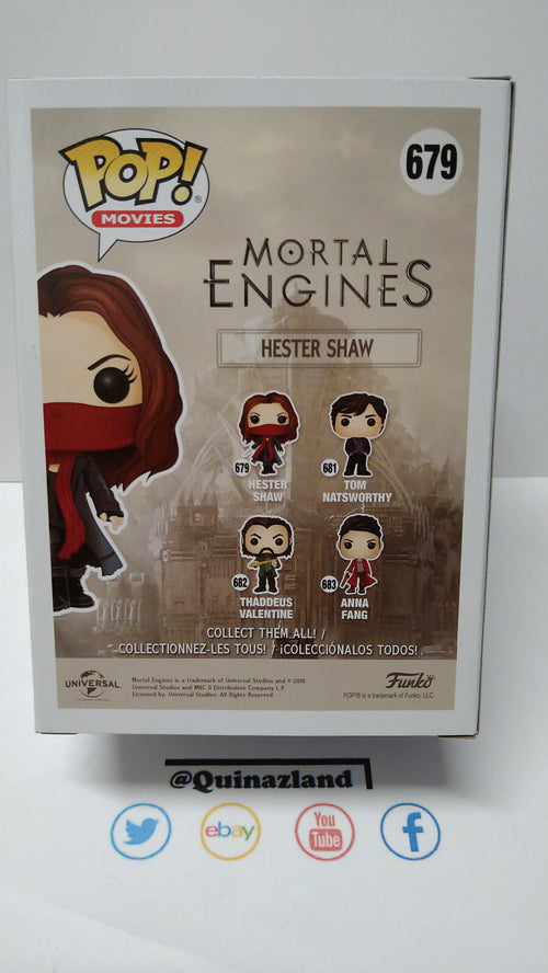 Funko Pop! Mortal Engines #679 Hester Shaw (F42)
