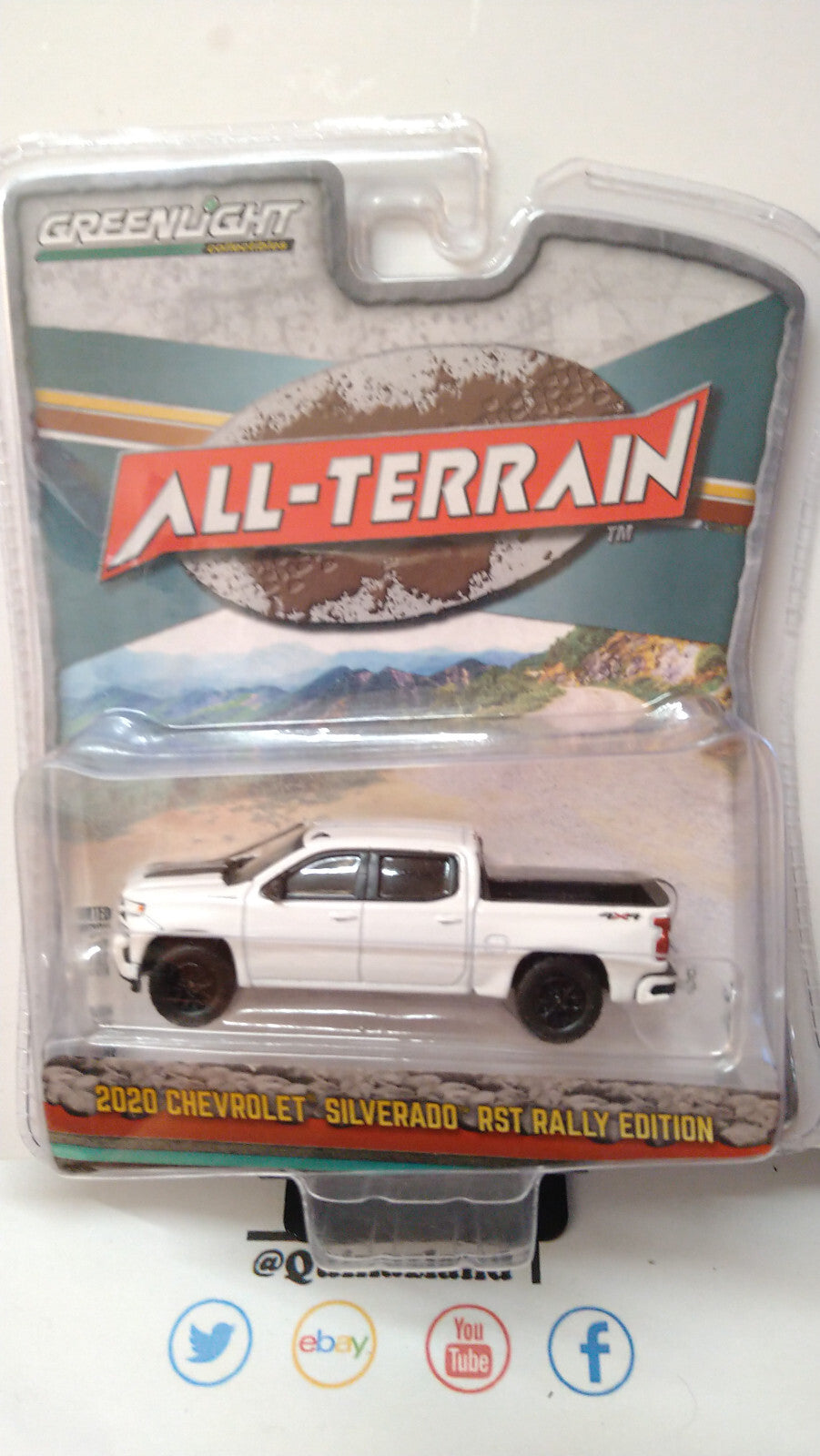 Greenlight All-Terrain 2020 Chevrolet Silverado RST Rally (NG34)