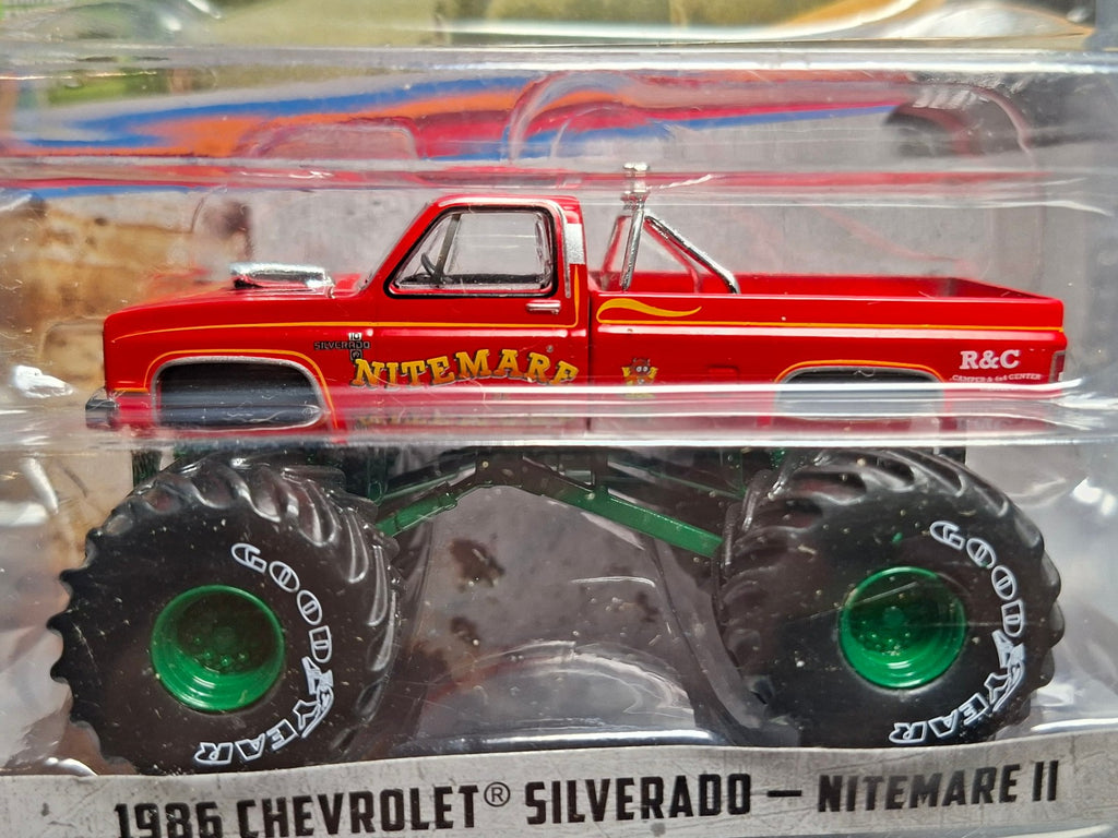 Greenlight King of crunch série 7 Chase 1986 chevrolet silverado nitemare (NG27)