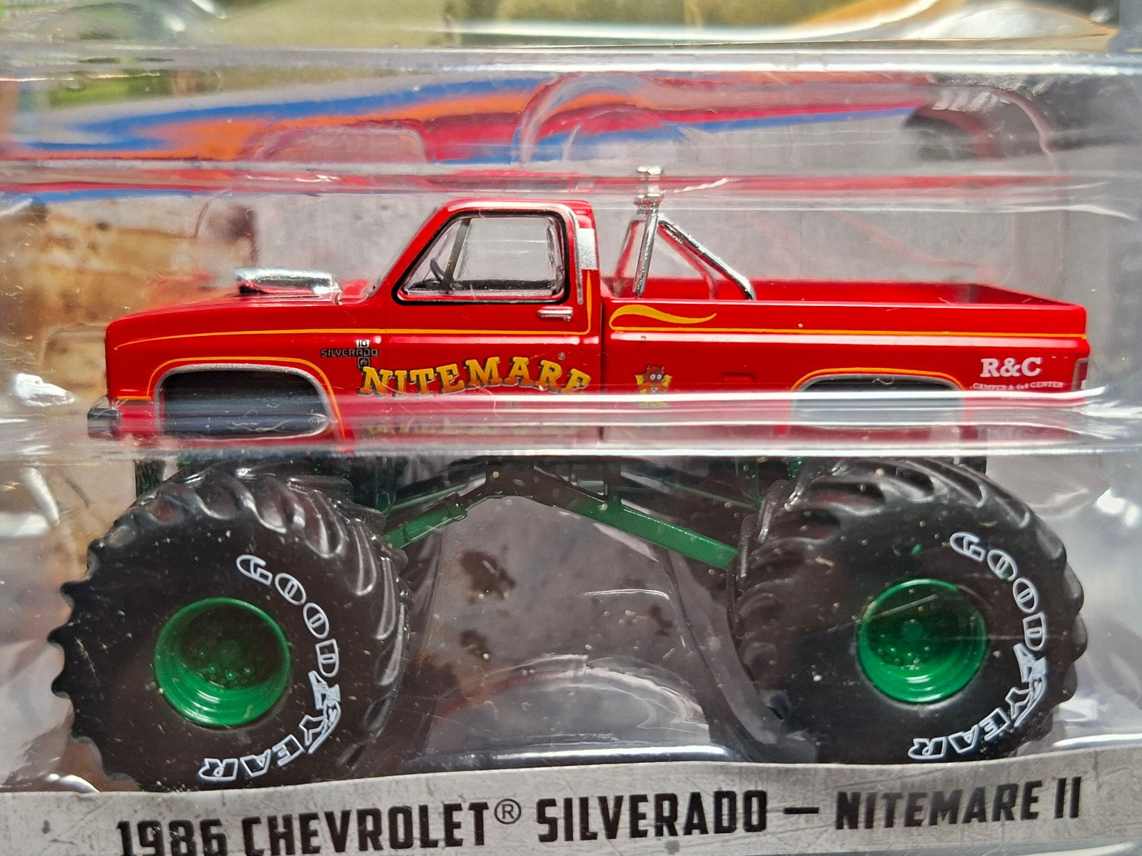 Greenlight King of crunch série 7 Chase 1986 chevrolet silverado nitemare (NG27)