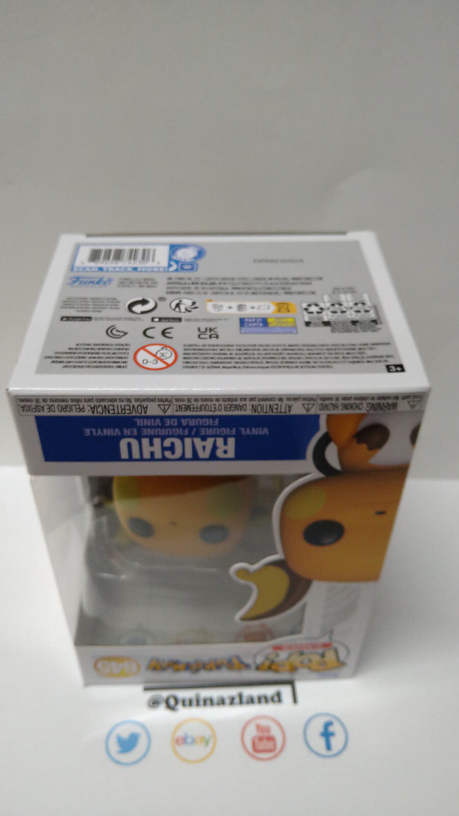 Funko Pop! POKEMON  POP Games N°645 Raichu (F12)