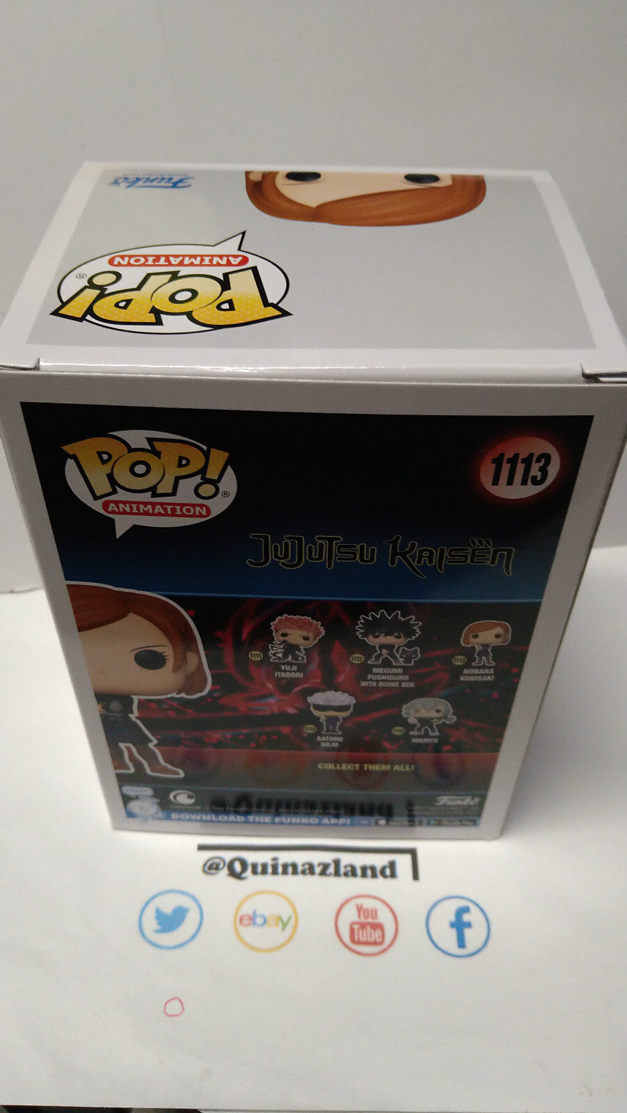 Funko Pop! JUJUTSU KAISEN 1113 Nobara (F30)