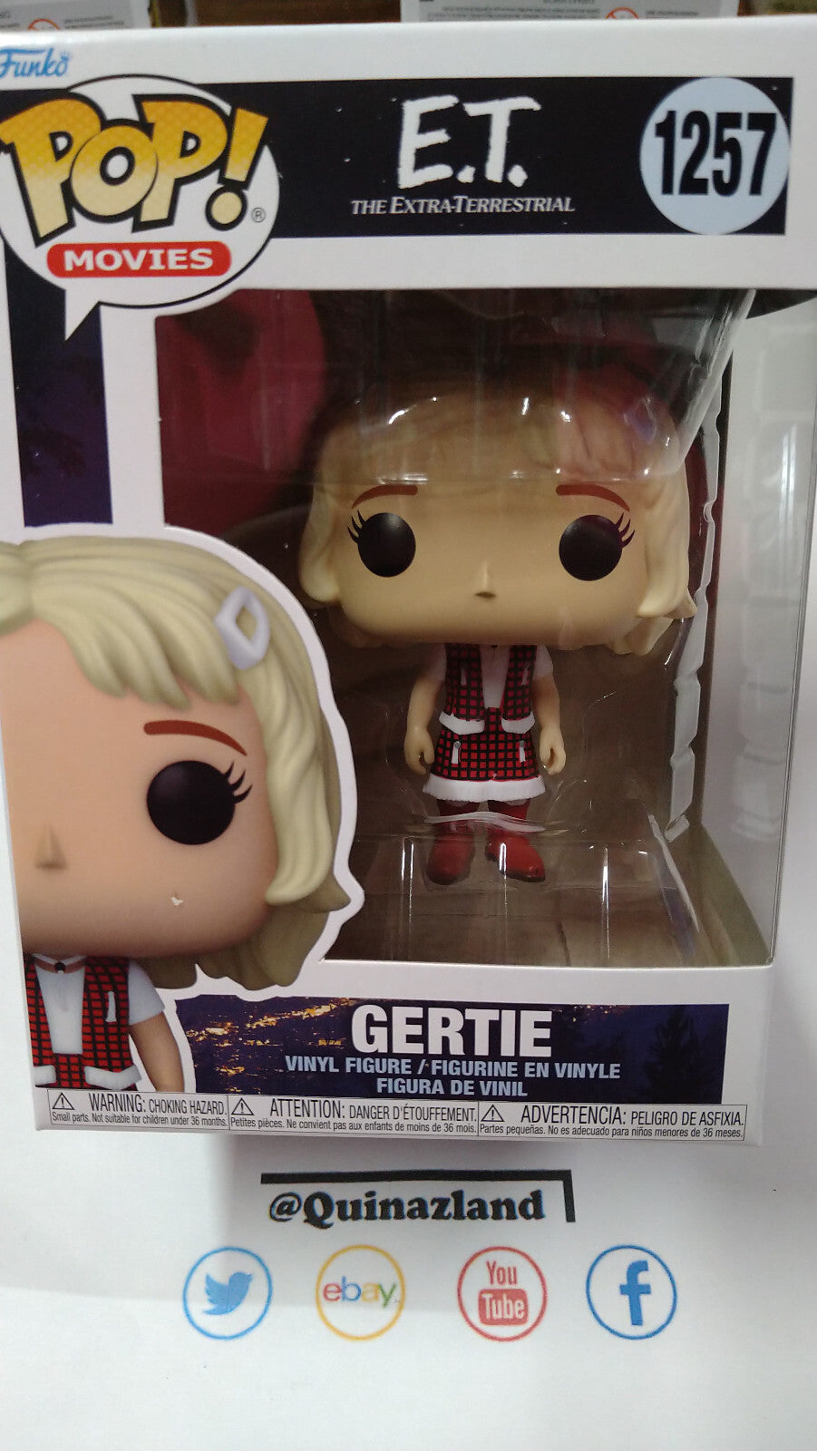 Funko Pop! E.T. 40Th Anniversary 1257 Gertie (FU34)
