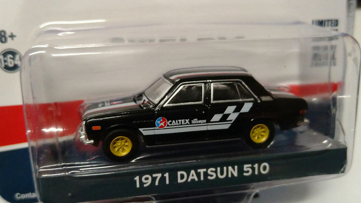 Greenlight Hobby Exclusive Caltex 1971 Datsun 510 (NG70)