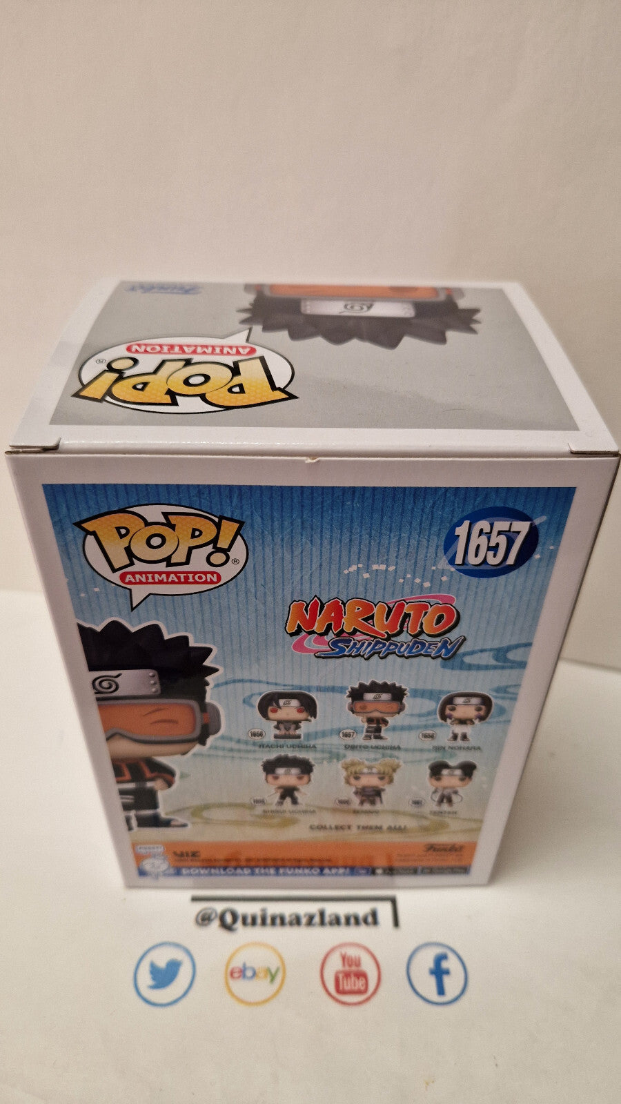Funko Pop! Naruto Shippuden Animation N° 1657 Obito Uchiha (Enfant) (F2)