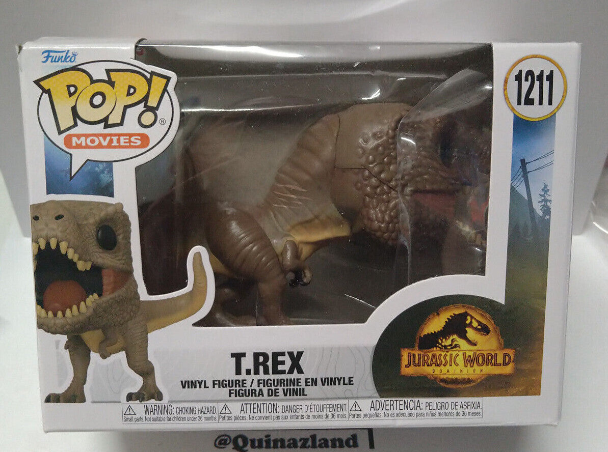 Funko Pop! JURASSIC PARK 2022 #1211 T-Rex (F2)