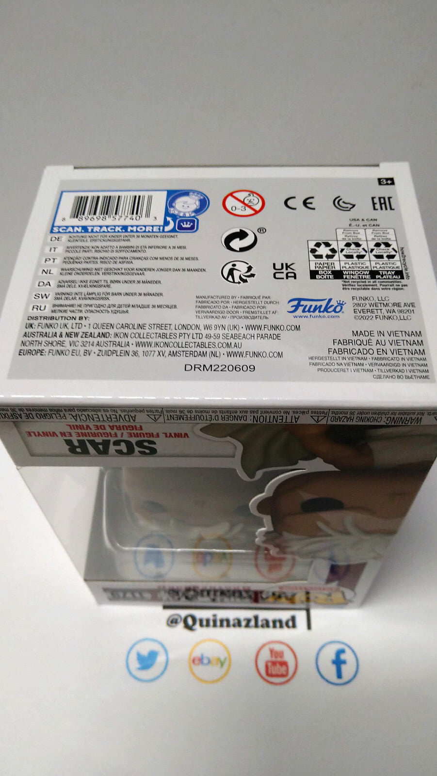 Funko Pop! FULLMETAL ALCHEMIST #1179 Scar (FU33)