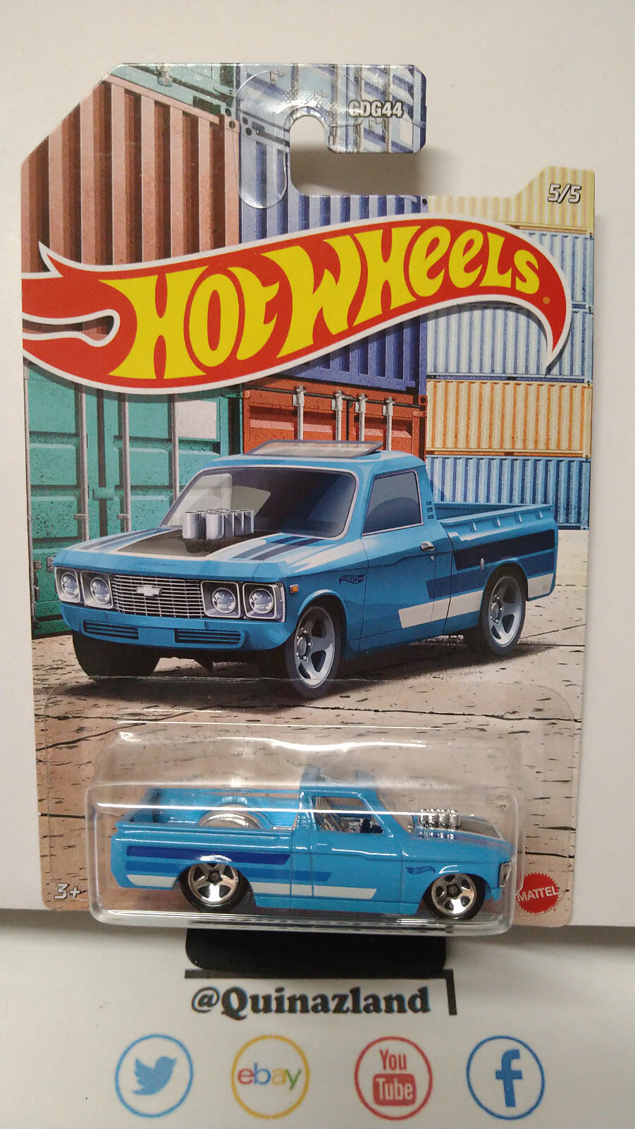 Hot Wheels Série pick-ups Custom 72 chevy luv   (NP31)